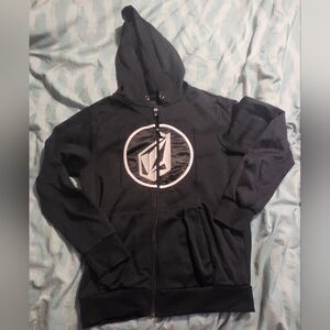 Volcom Collectable DIE CUT STONE HYDRO FLEECE Full Zip Hoodie Men's‎ Size Small